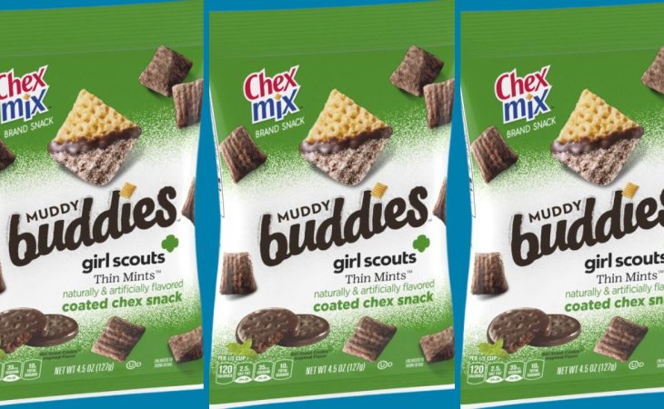Chex Mix partnered with Girl Scouts for Thin Mints Muddy Buddies