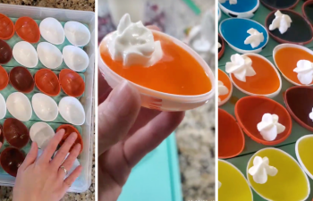 Jell-O eggs are adorable for Easter and so easy to make