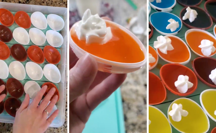 Jell-O eggs are adorable for Easter and so easy to make