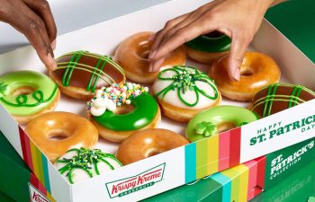 Krispy Kreme’s St. Patrick’s Day doughnut collection is here