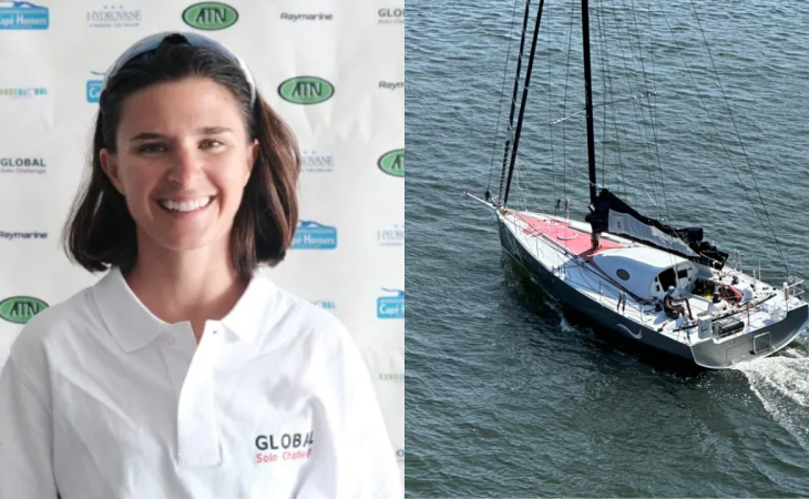 This 29-year-old sailor just became the first U.S. woman to race around the world solo