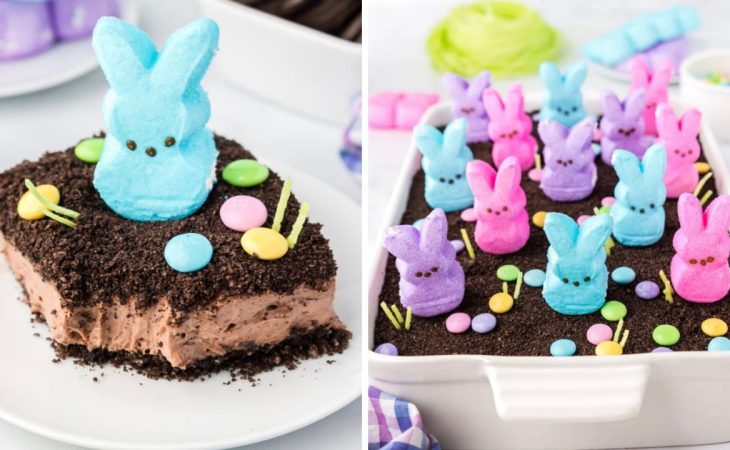 No-bake dirt cake is the perfect easy Easter dessert