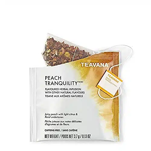 Starbucks Teavana Tea Sachets (Peach Tranquility, Pack of Sachets)