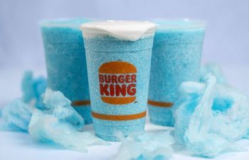 Burger King is launching a new (blue!) Frozen Cotton Candy drink