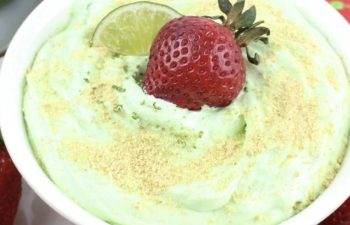 This easy Key lime cheesecake dip tastes just like the pie