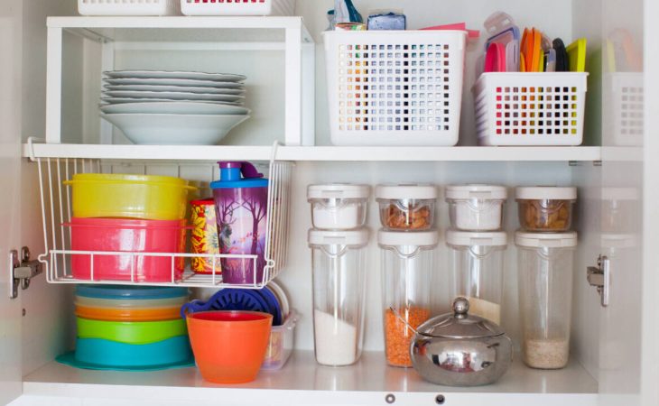 The best ways to store food container lids