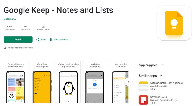 Google Keep