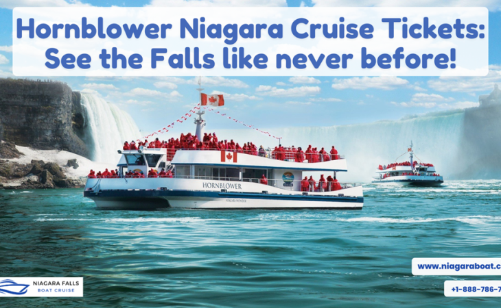 Hornblower Niagara Cruise Tickets: See the Falls like never before!